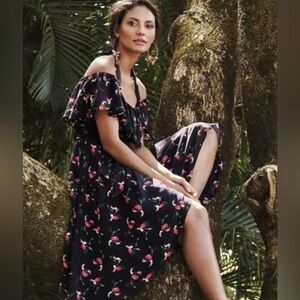 ANTHROPOLOGIE VANESSA VIRGINIA midi DRESS